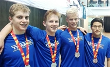 Another successful evening for Team BC in swimming 
